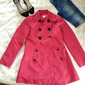 Semi Trench Red | Dressbarn